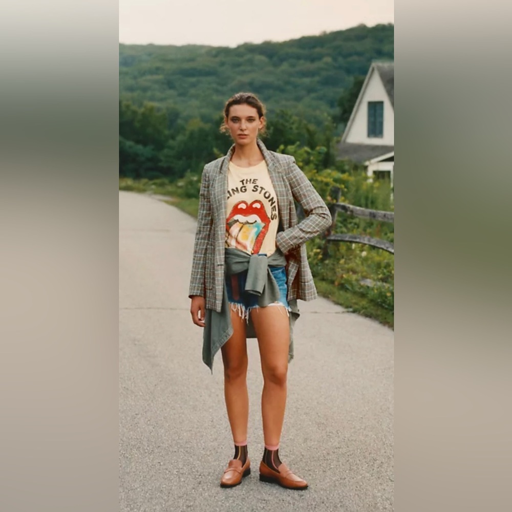 Anthropologie Maeve Lilith Oversized Blazer